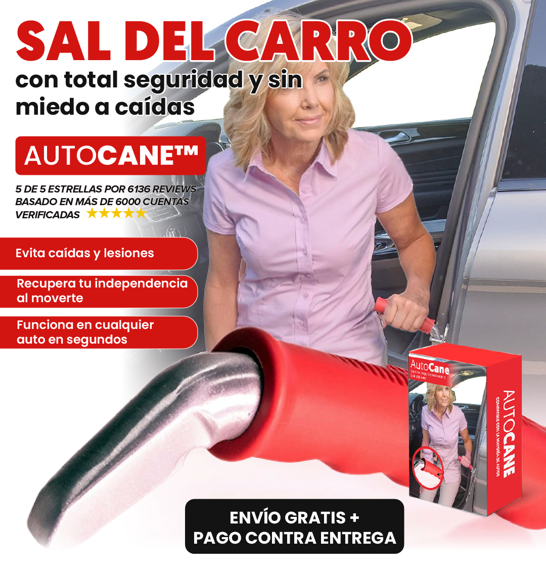AUTO CANE MAJINA DE SOPORTE PARA AUTO