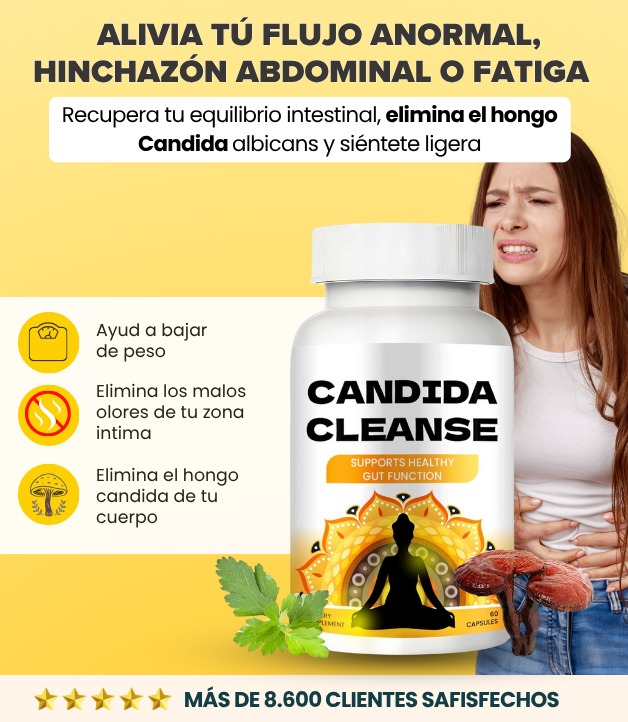 CANDIDA CLEANSE 60 CAPSULAS