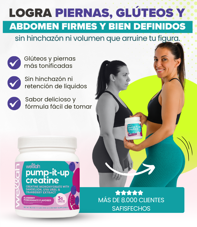 PUMP IT UP CREATINE PARA TONIFICAR