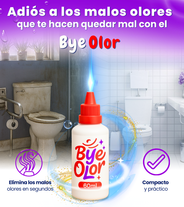 Eliminador de Olores ByeOlor 60ML