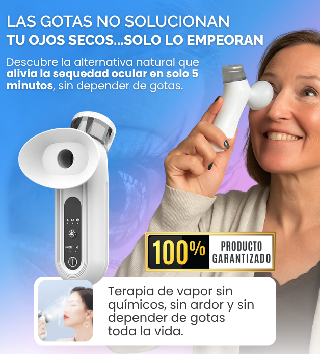 TERAPIA DE VAPOR PARA OJOS SECOS STEAM THERAPY