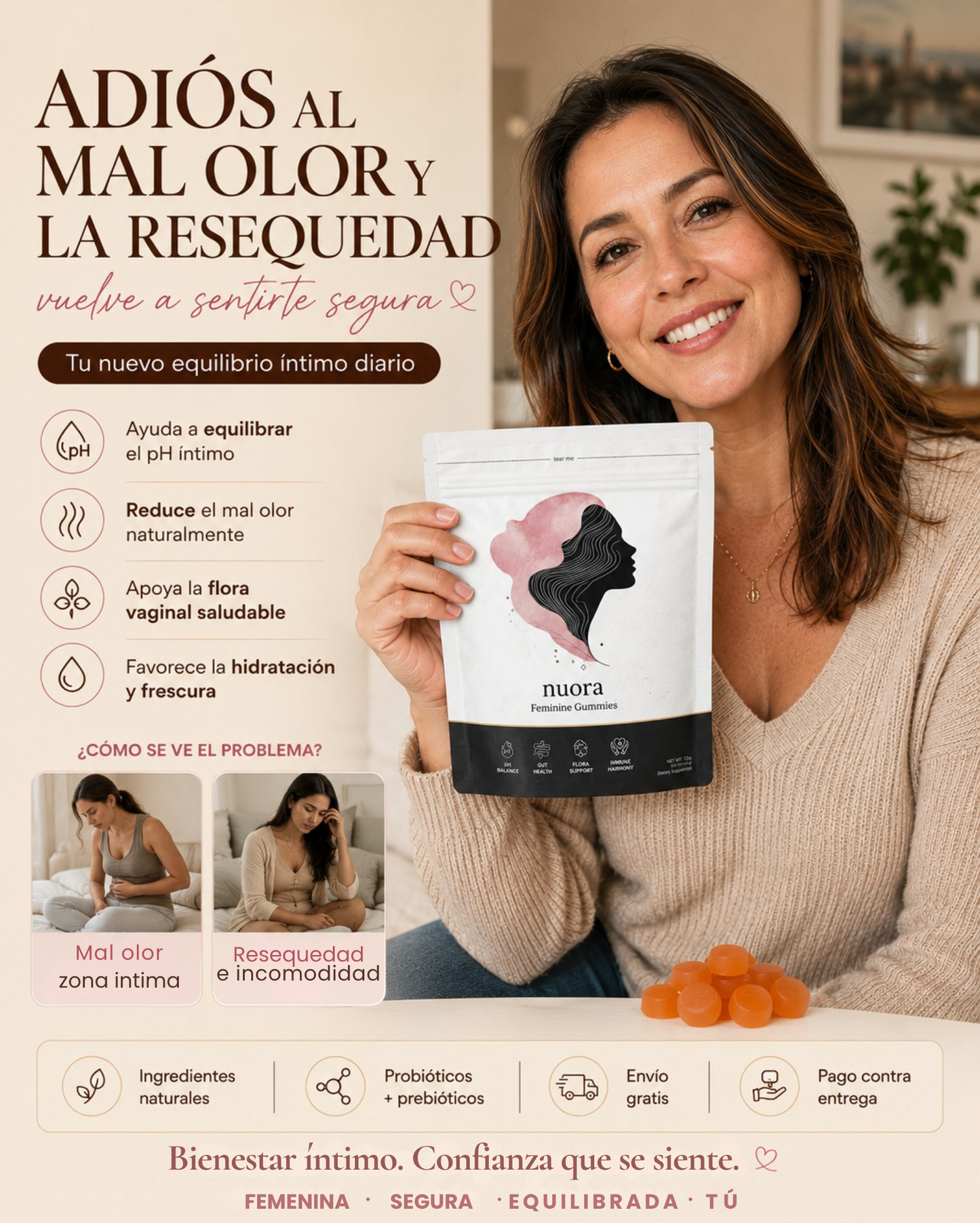 GOMITAS EQUILIBRIO VAGINAL NUORA