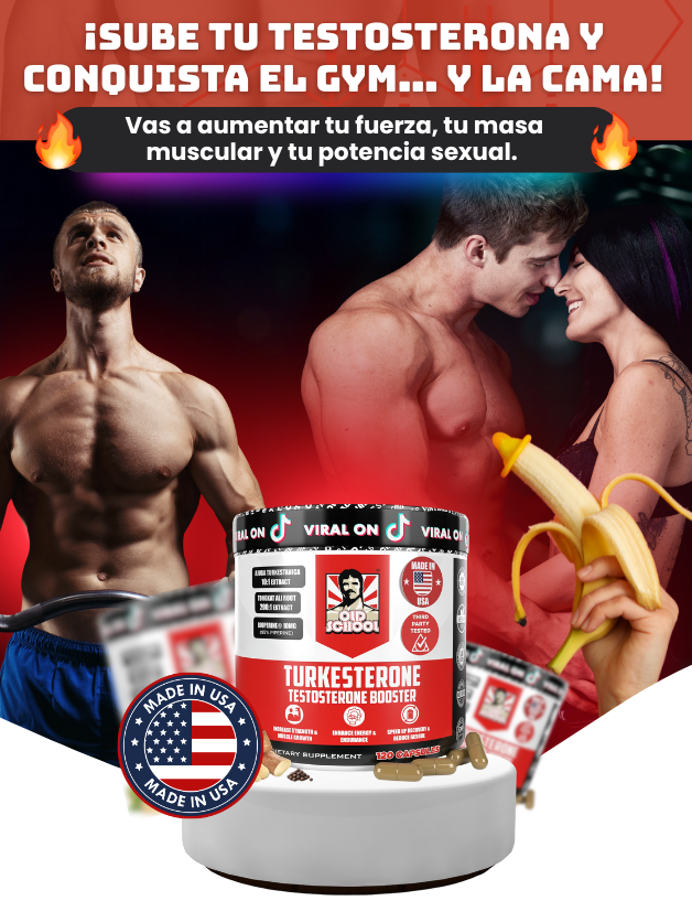 TURKESTERONE OLD SCHOOL ORIGINAL X120 CAPSULAS