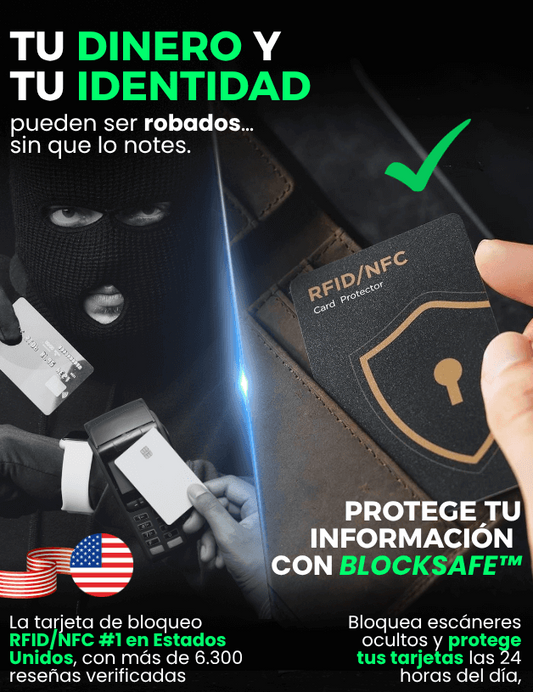 PROTECTOR DE TARJETAS BLOCKSAFE