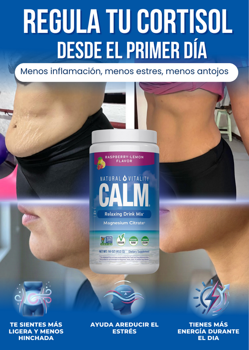 CALM: EQUILIBRA LOS NIVELES DE CORTISOL