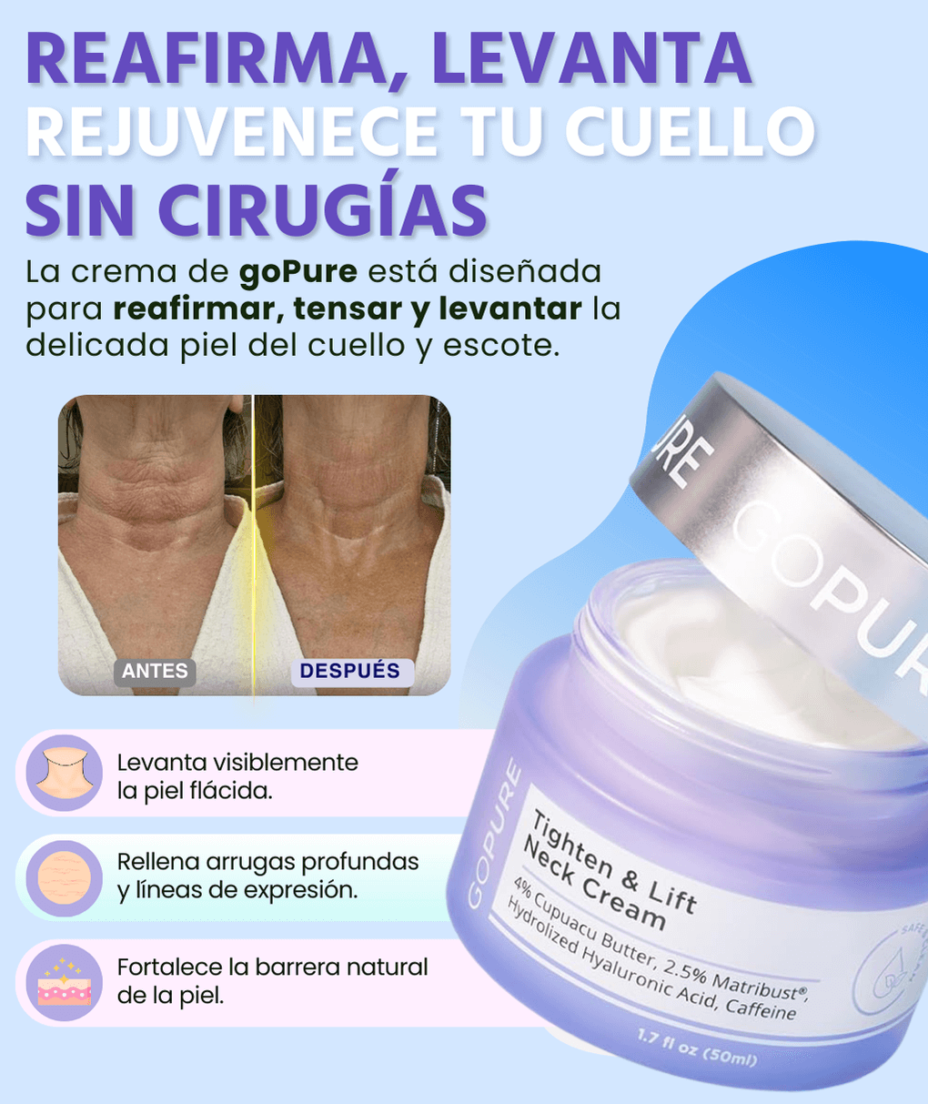 GOPURE: CREMA REAFIRMANTE