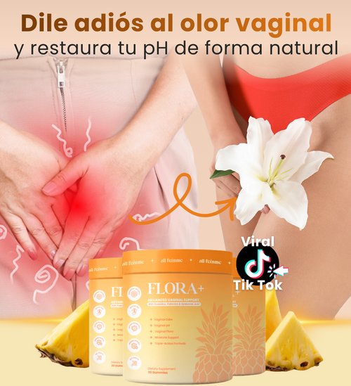 Flora+ Gomitas Salud Intima