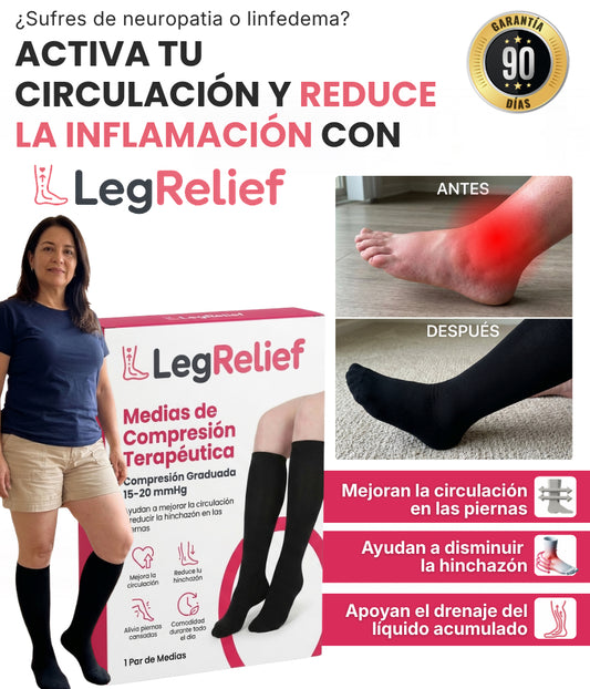 MEDIAS DE COMPRESION LARGAS LEGRELIEF