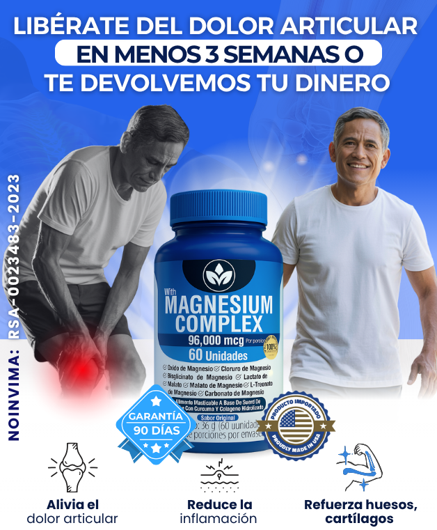 MAGNECIO COMPLEX PARA ARTICULACIONES