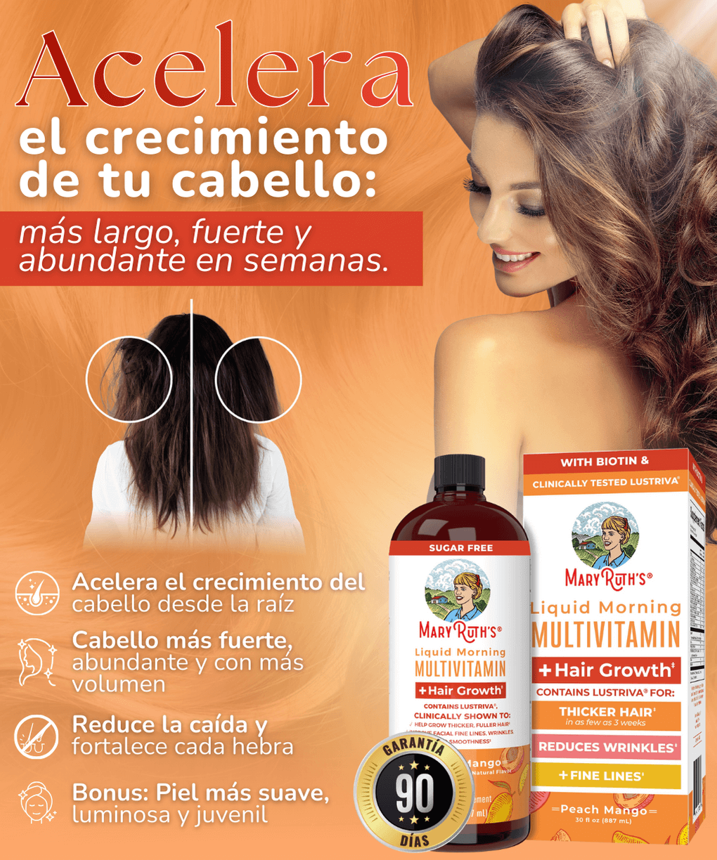 MARY RUTH CRECIMIENTO CAPILAR