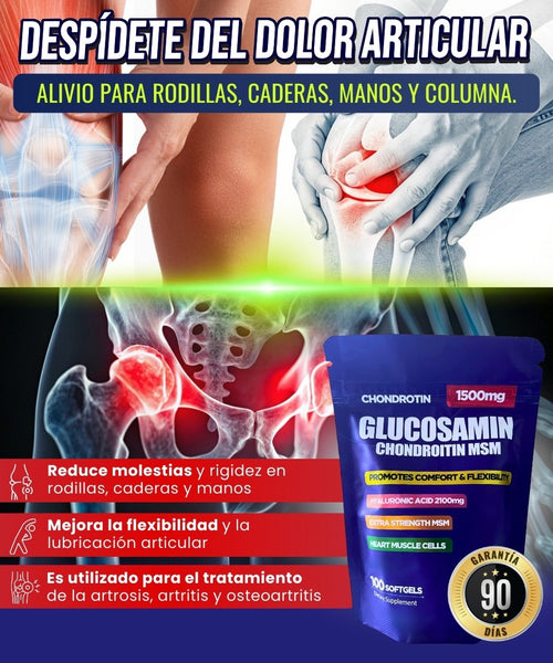 GLUCOSAMIN REDUCE EL DOLOR ARTICULAR