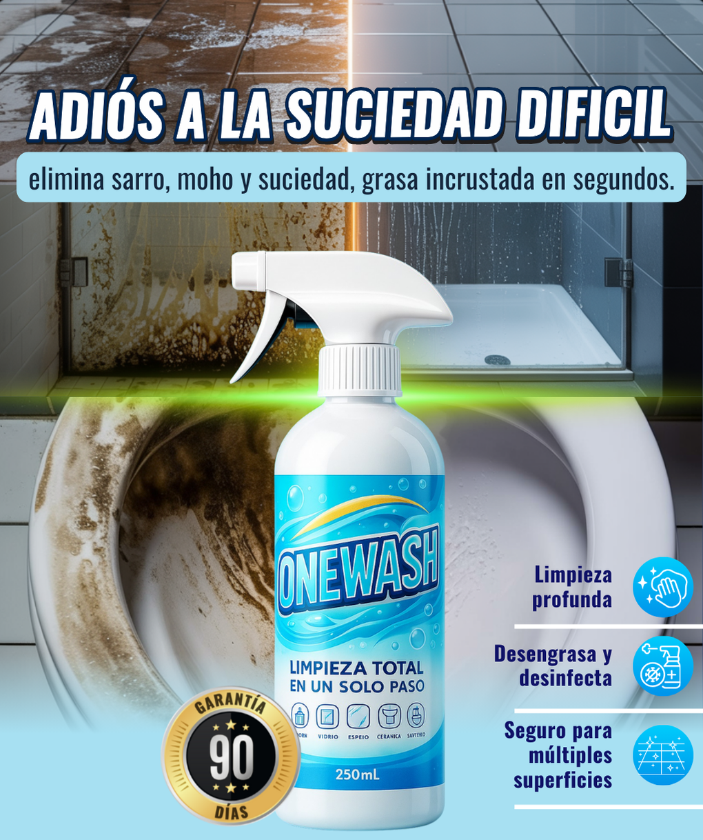 ONE WASH LIMPIADOR MULTI USOS