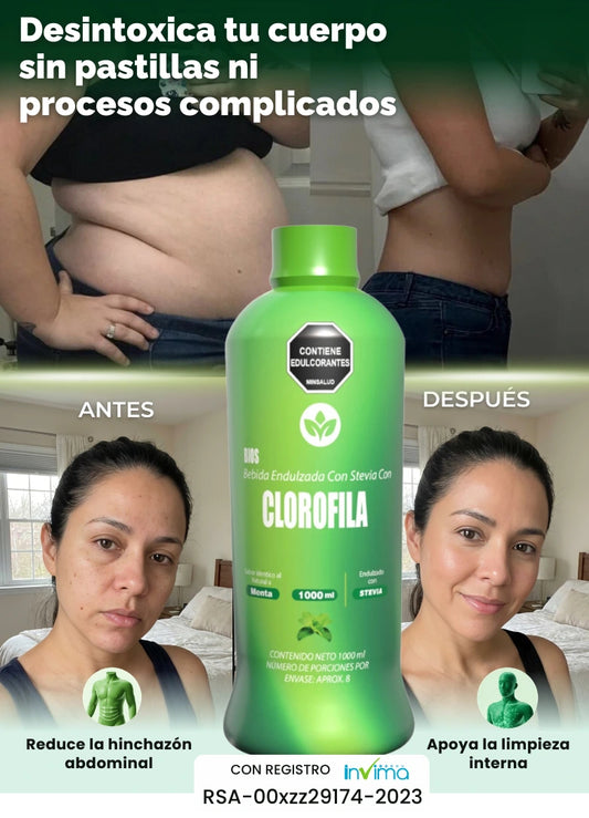 Clorofila Liquida-Desintoxicante Natural
