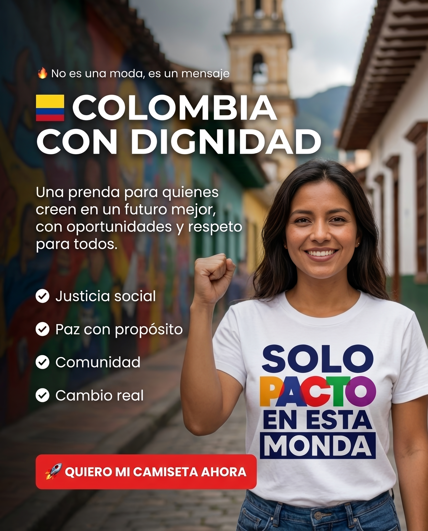 Camisa Pacto Historico