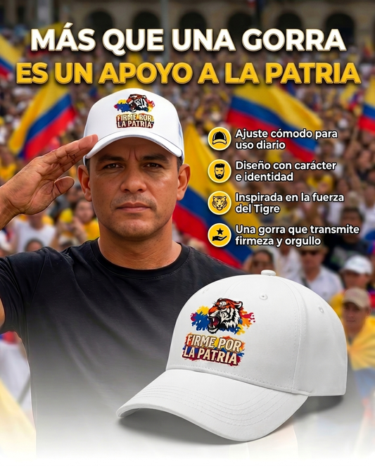 Gorra Tigre-Firmes por la Patria
