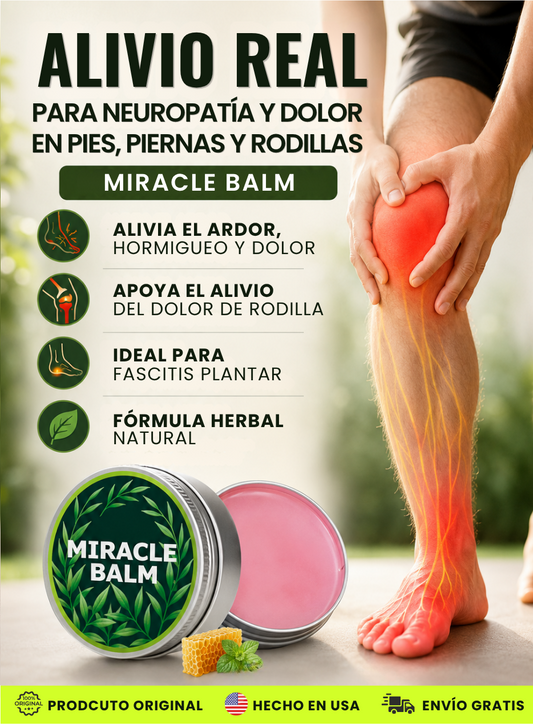 MIRACLE BALM ALIVIA FASCITIS PLANTAR